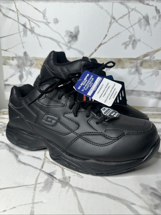 Skechers Other - Skechers Relaxed Fit Mens Work Slip Resistant Sneakers